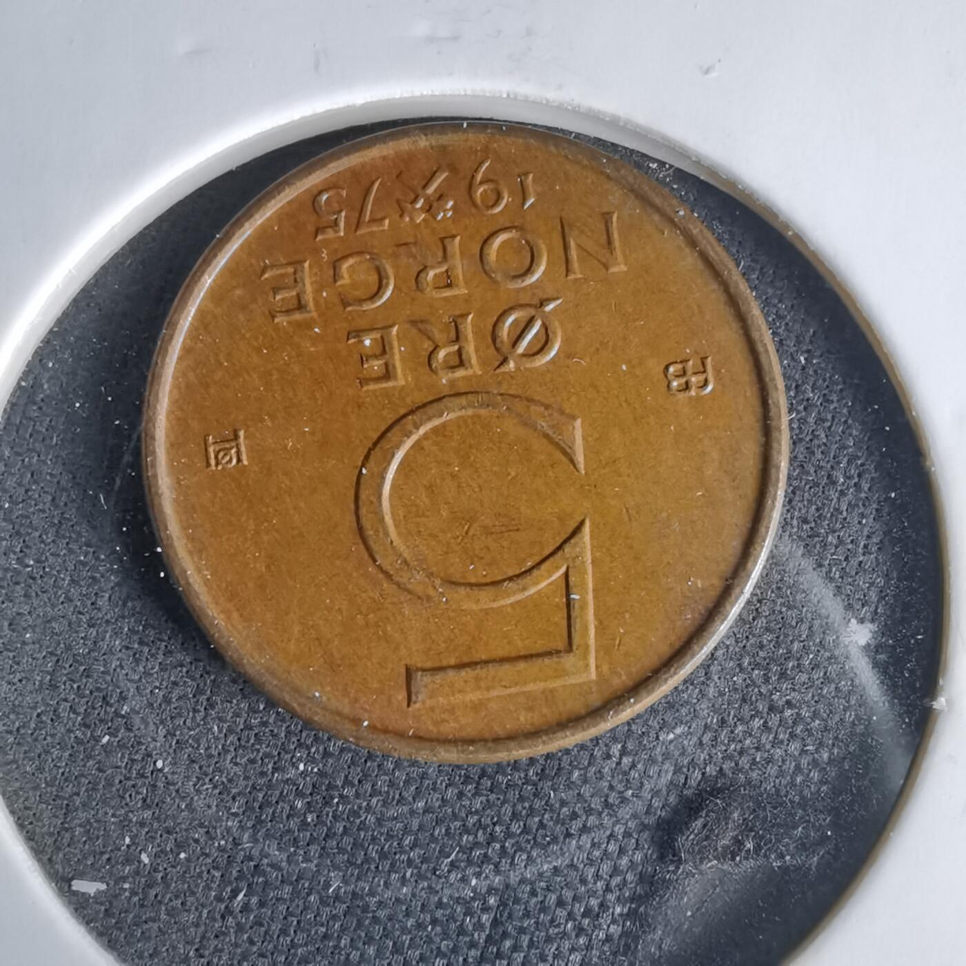 沼泽如烟--第1049场 挪威1975年5欧尔