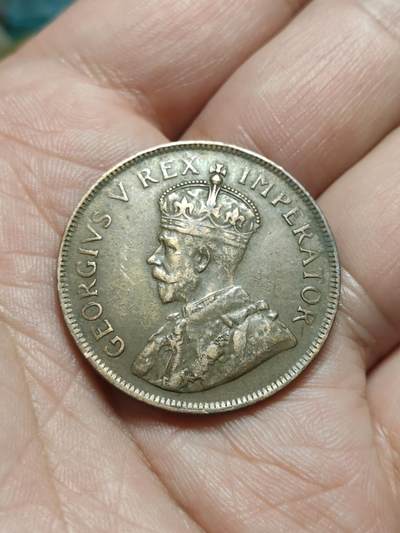 2026年第四十三场(总第二百一十二场）外国好品散币场(免佣金) - 英属南非1927年1便士(乔治五世第二版)