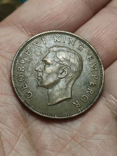 2026年第四十三场(总第二百一十二场）外国好品散币场(免佣金) - 新西兰🇳🇿1946年1便士(乔治六世第一版)