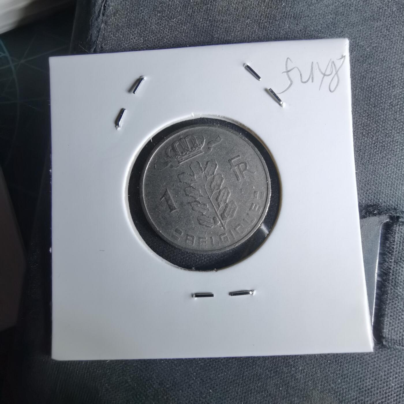 沼泽如烟--第1052场 比利时1966年1法郎