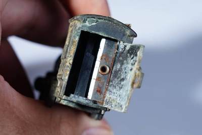 上海都达杂项专场102【全场包邮】  合金蒸汽火车头造型卷笔刀摆件65-340