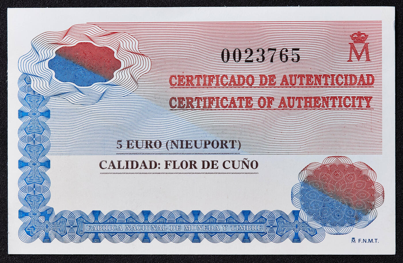 【俄甄集藏】满园春色-2026年(051)04-22星期三 晚 19:30 全场包邮 西班牙1997年航空史系列-纽波特与布雷盖双翼战斗机5欧元精制大银币，原木盒精装，带证书，重33.62克，925银，发行量50000枚，属于欧元流通前的预发行品种