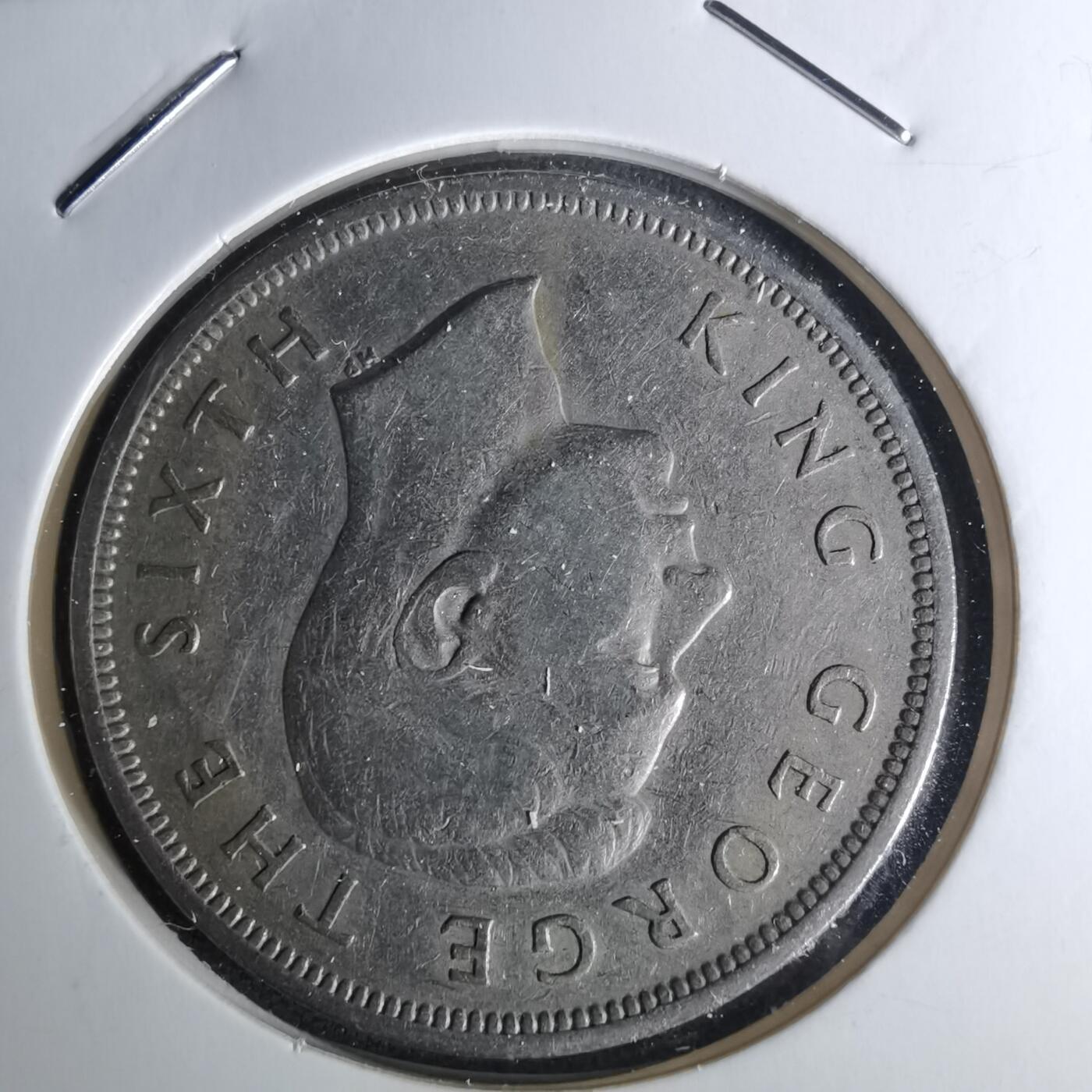 沼泽如烟--第1052场 新西兰1950年半克朗