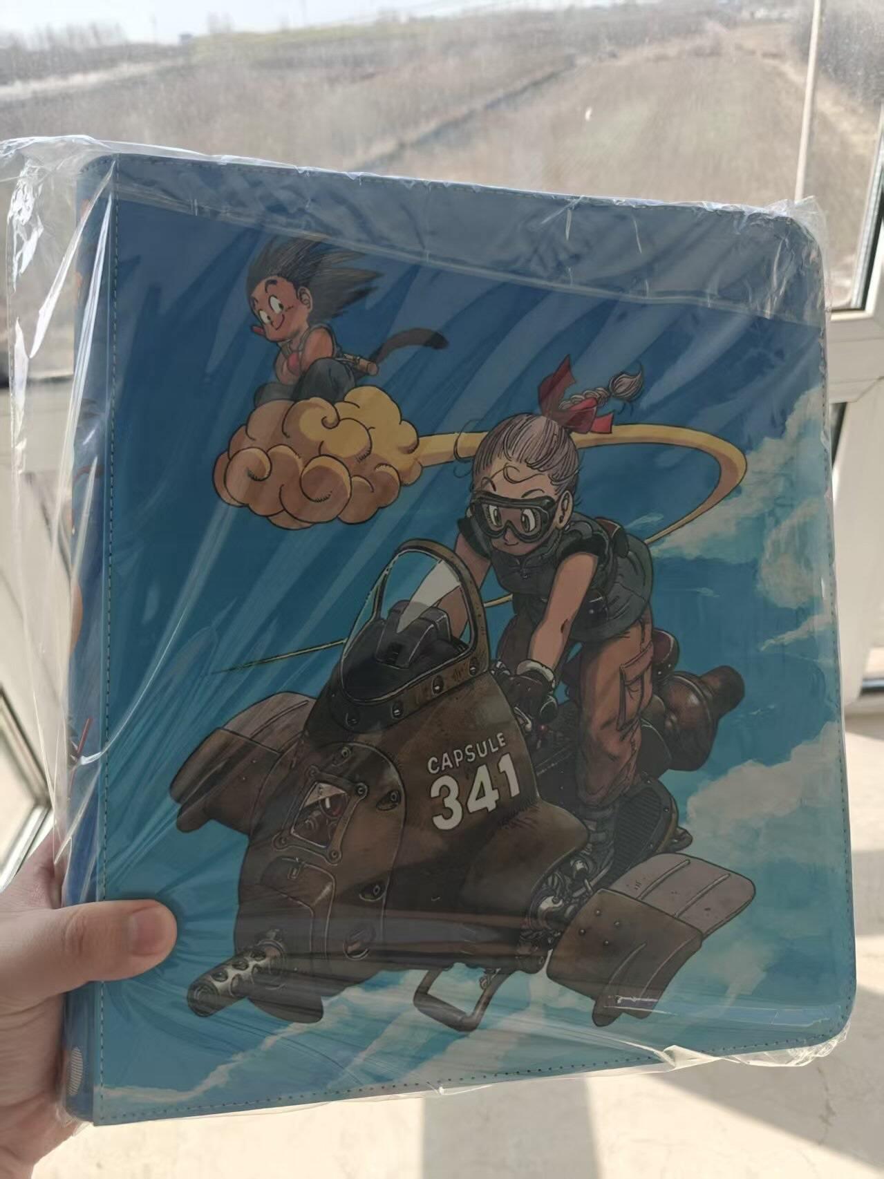 龙虎卡牌-八三场（满200元包邮，无佣金，每周六结拍，欢迎送拍） 【自制卡册】龙珠回忆 接驳拉链D环九宫卡册  (玩家高清自制 尺寸33.5*28.5*5.5)