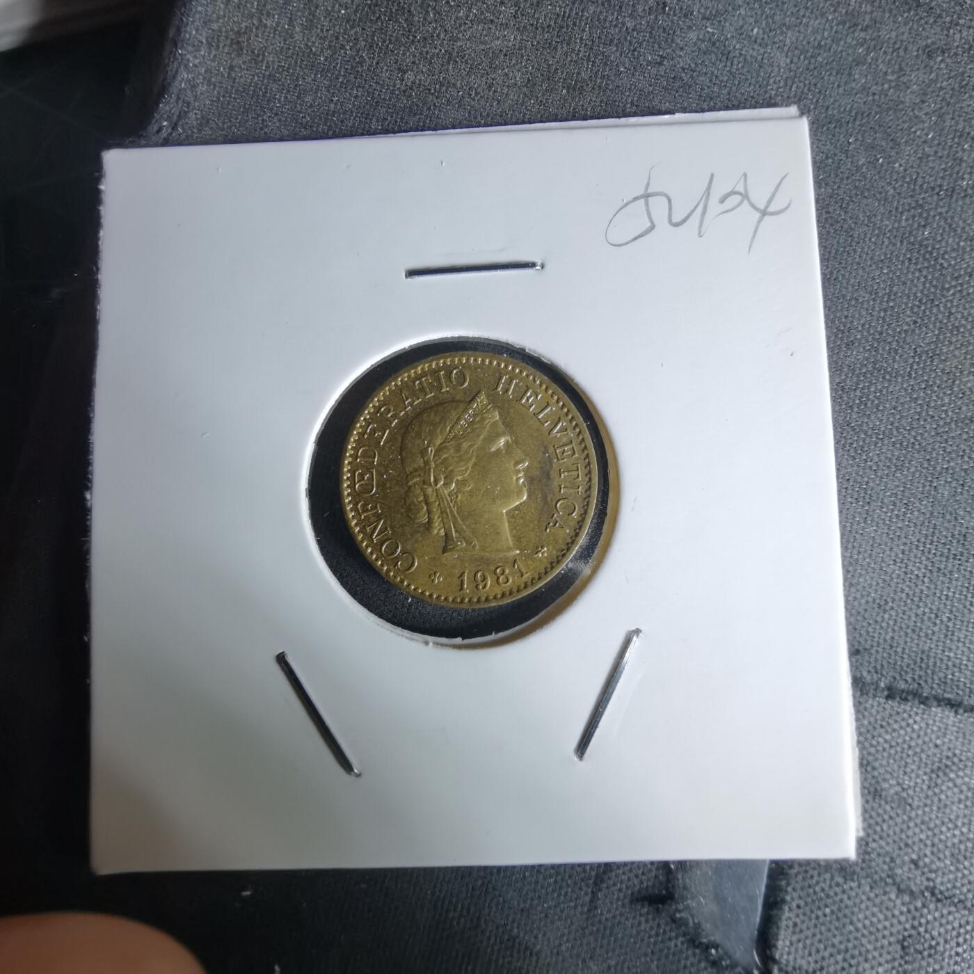 沼泽如烟--第1052场 瑞士1981年五分