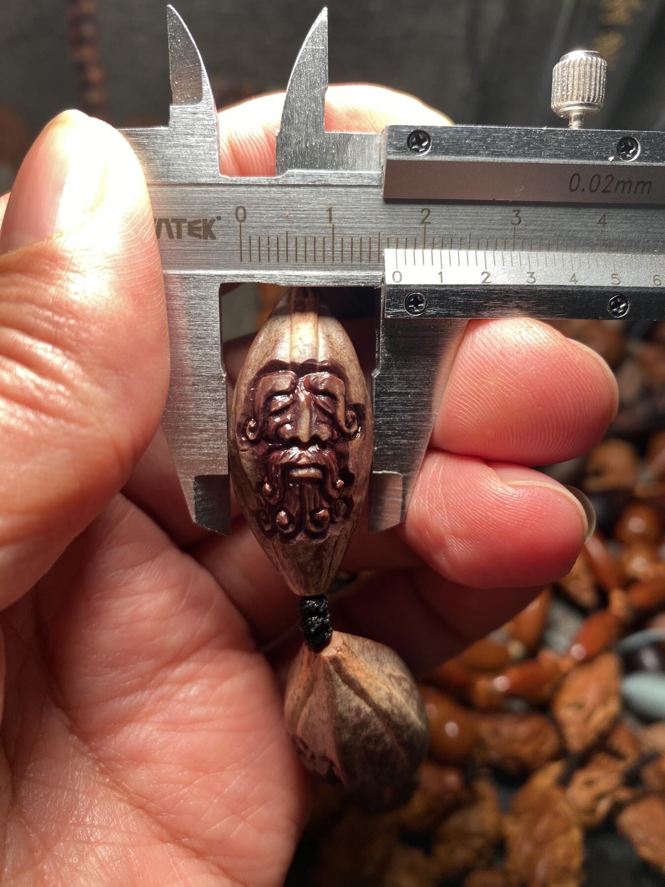 捡漏苏州非物质文化遗产，核雕艺术老苏工 福利苏工核雕纯手工老手艺，老派7星罗汉，雕工深峻，个性十足，等待有缘人，尺寸1。68x3。58喜欢的来