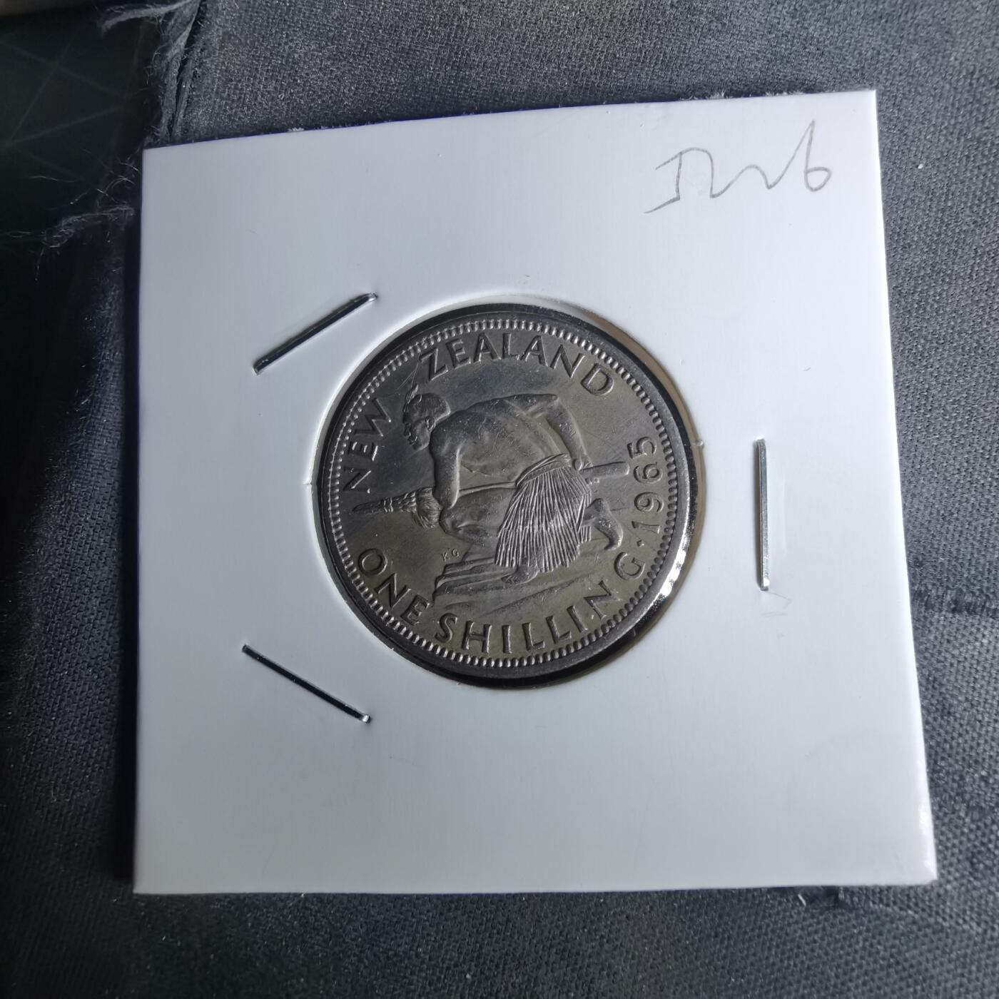 沼泽如烟--第1052场 新西兰1965年1先令