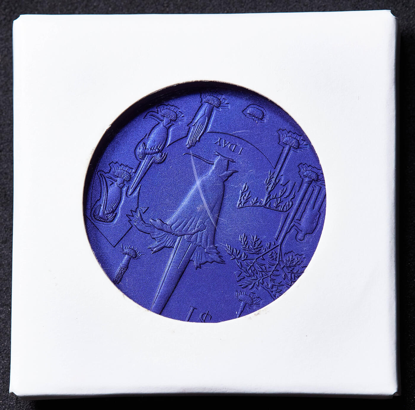 【俄甄集藏】满园春色-2026年(051)04-22星期三 晚 19:30 全场包邮 萨摩亚2018年纪念巨花魔芋栽培1塔拉纯钛纪念币，重10克，含钛量990，发行量5000枚，少见品种