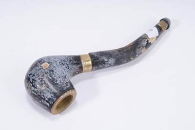 上海都达杂项专场102【全场包邮】  老式牛角烟斗63-346