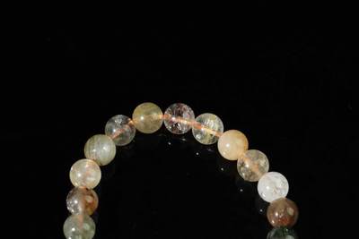 上海都达杂项专场102【全场包邮】  彩兔毛水晶手串65-171