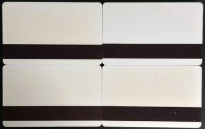 公藏第63期裸卡拍卖 银川太科卡（西宁列车电话专用磁卡）4全流通品。