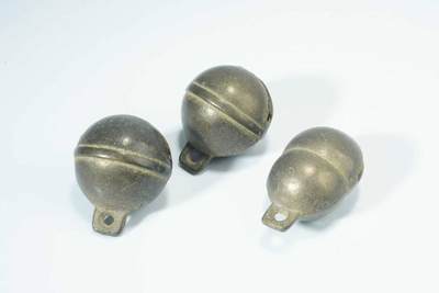 上海都达杂项专场102【全场包邮】  清代 老铃铛3件65-330