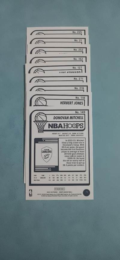 4.30  小林卡牌 不寄存 球星卡 九张