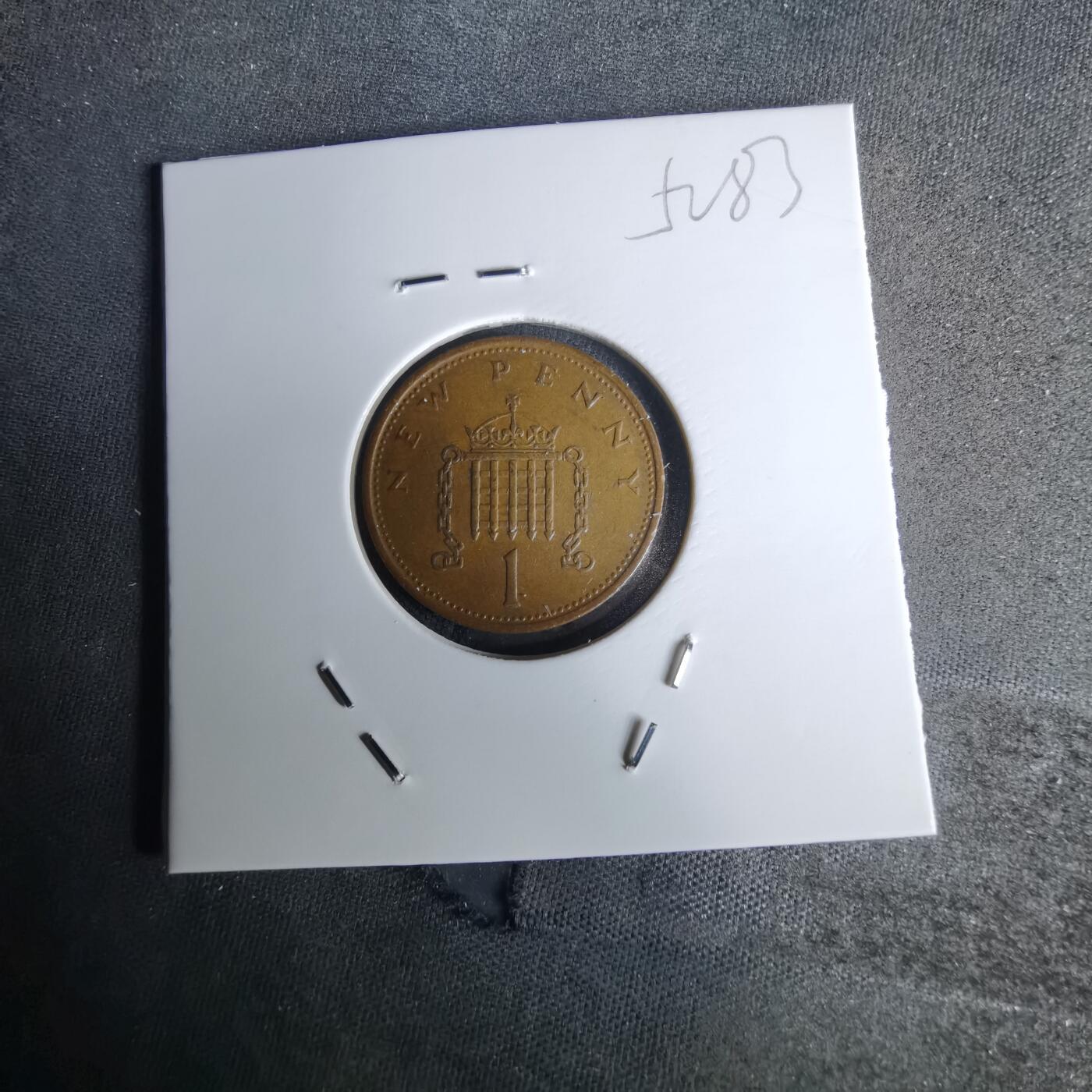 沼泽如烟--第1052场 英国1980年1便士