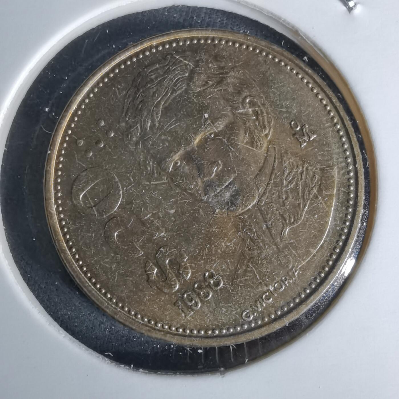 沼泽如烟--第1052场 墨西哥1988年20比索