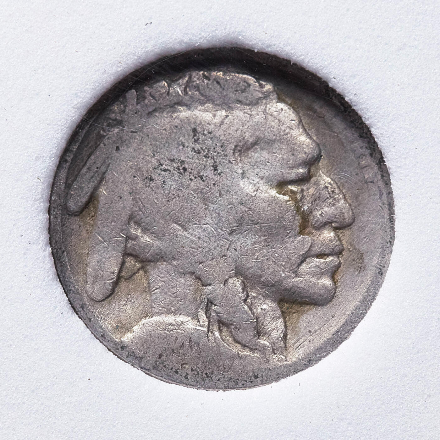 【俄甄集藏】满园春色-2026年(051)04-22星期三 晚 19:30 全场包邮 美国1913-1938年印第安人-水牛5分镍币、泰国2003年50萨当铜币两枚一组，INB/ICG Genuine