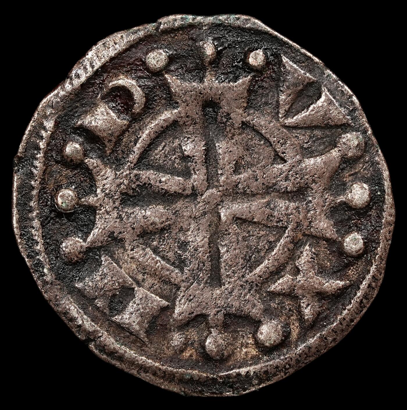 修遠堂世界钱币第111期 中世纪神圣罗马帝国时期（约 12-13 世纪）雷根斯堡（Regensburg）帝国城市打制的芬尼（Pfennig）银币，0.80g