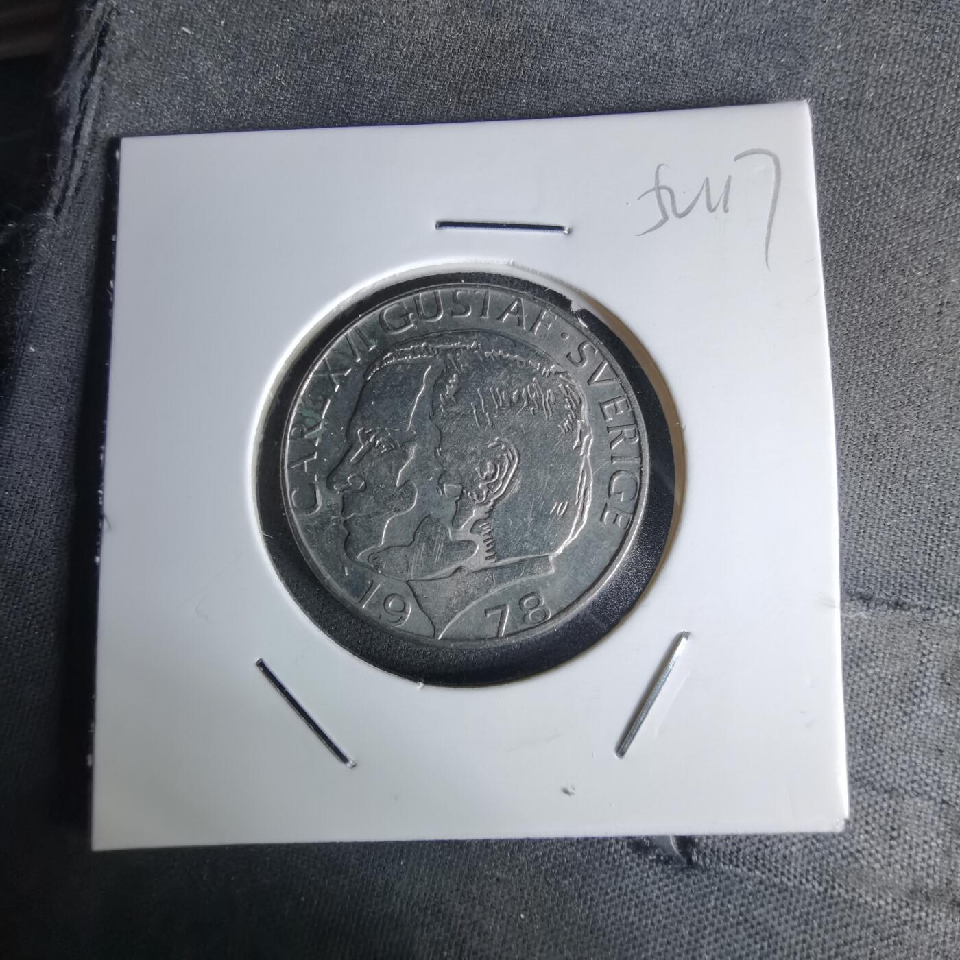 沼泽如烟--第1052场 瑞典1978年1克朗