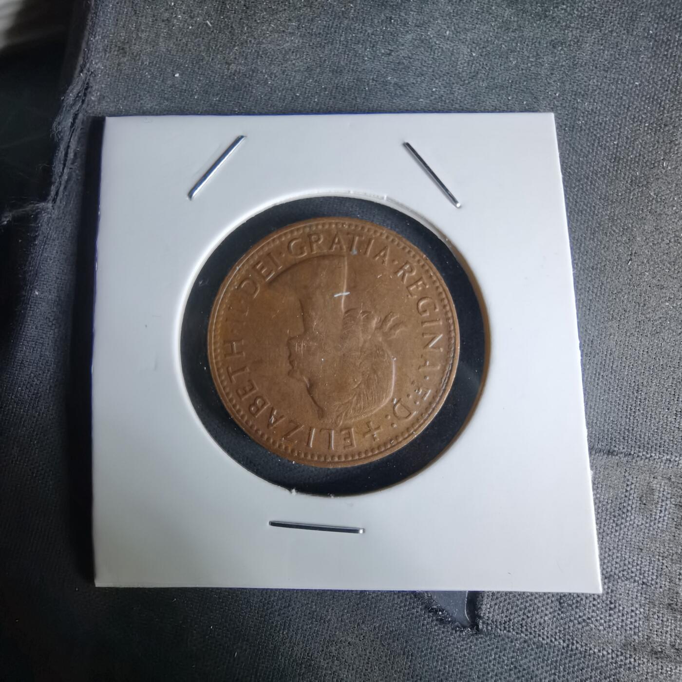 沼泽如烟--第1052场 澳大利亚1961年半便士