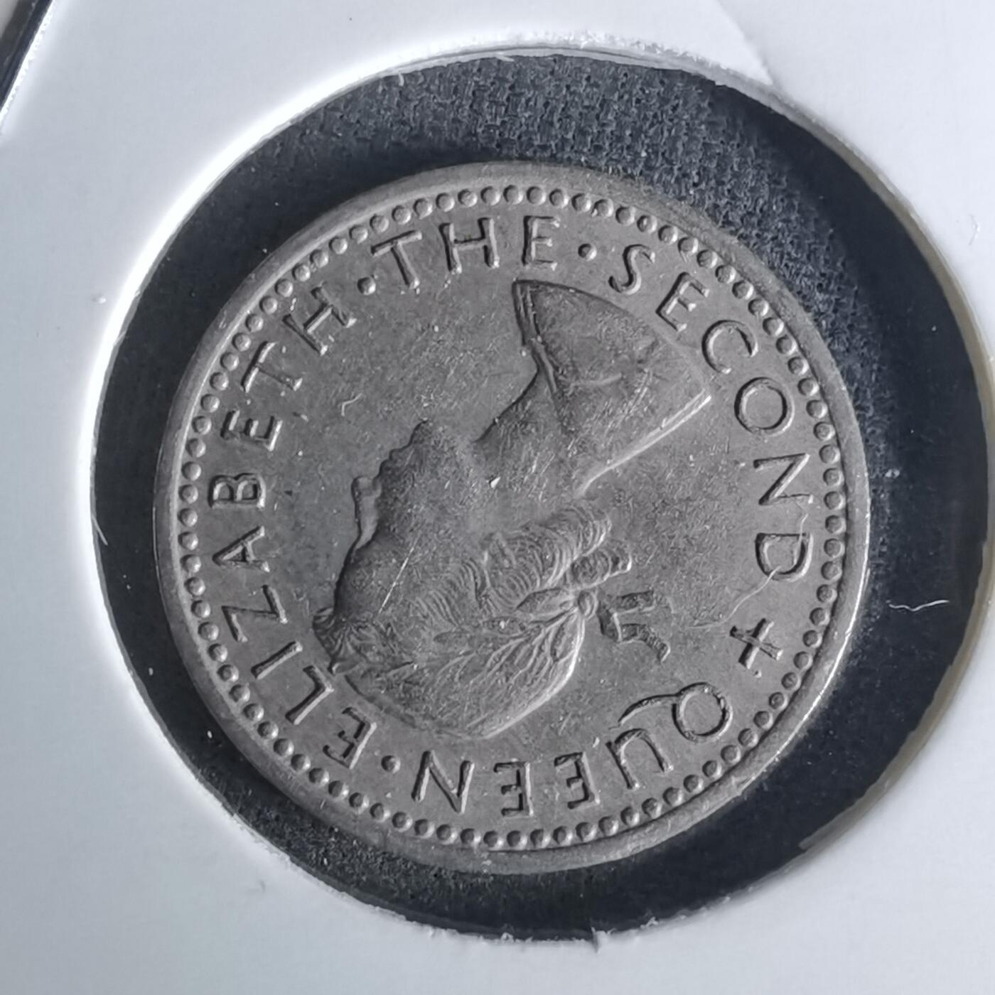 沼泽如烟--第1052场 新西兰1957年3便士