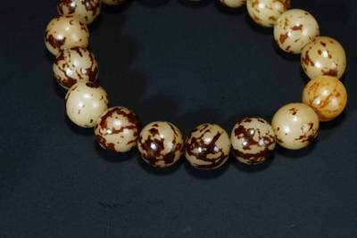 上海都达杂项专场102【全场包邮】  天然虎斑菩提手串65-121