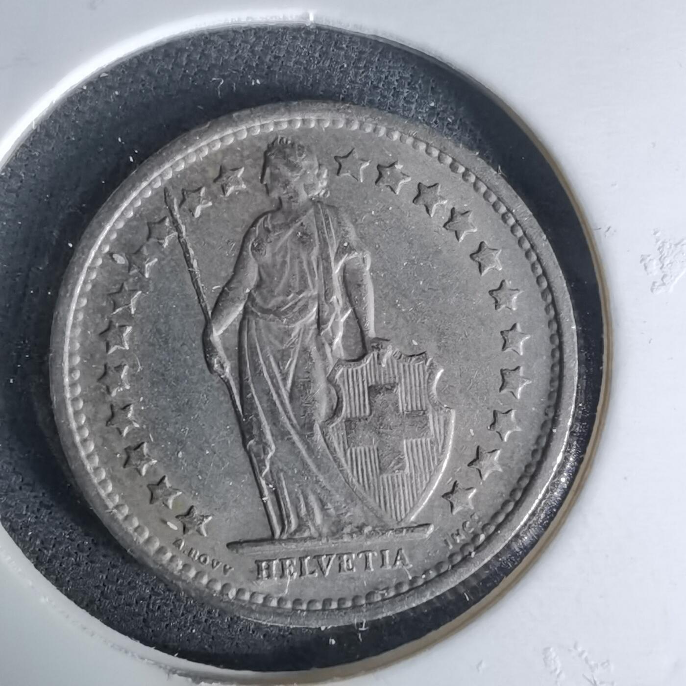 沼泽如烟--第1052场 瑞士1968年半法郎