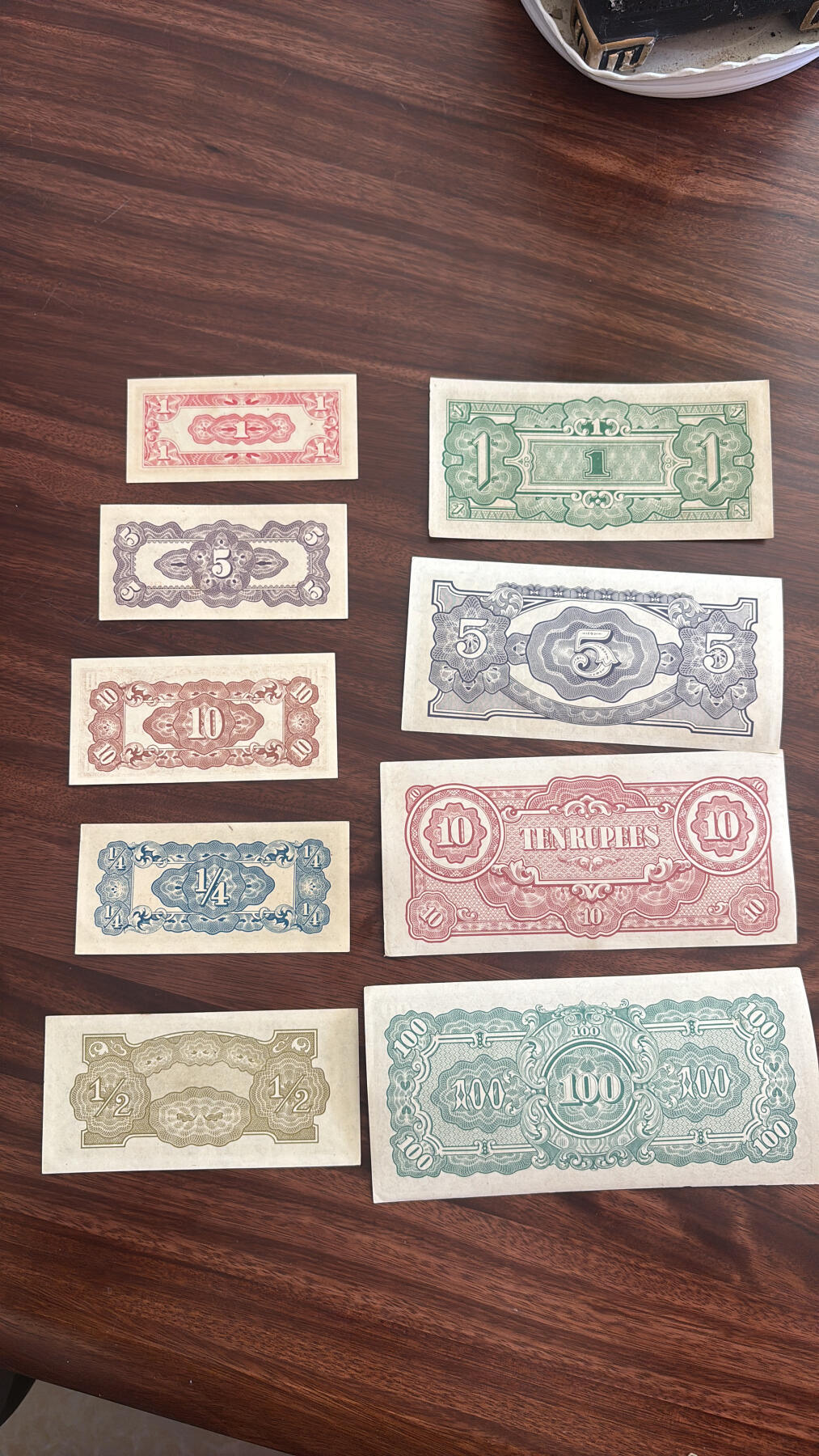 日据缅甸时期军票