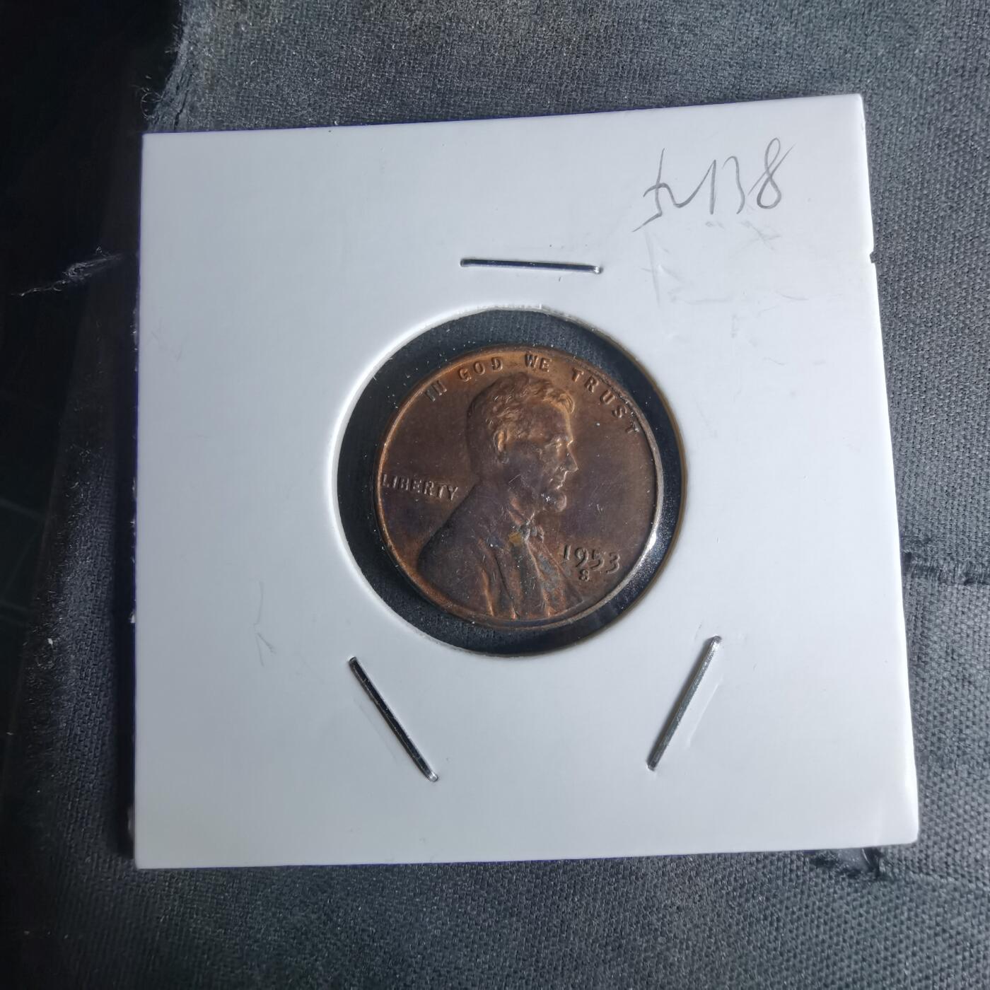 沼泽如烟--第1052场 美国1953年一分