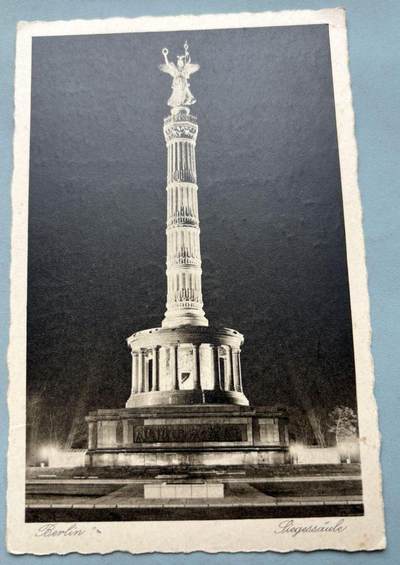 盛世勋华——号角文化勋章邮票专场拍卖第314期 - 德国（1939）1941年实寄明信片 军邮 柏林胜利记念明信片，收件人为上等兵海因里希