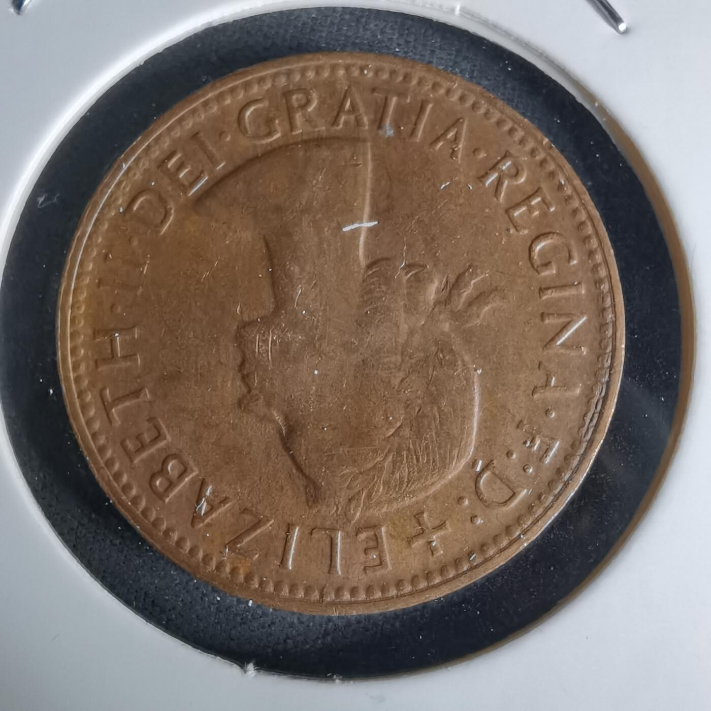 沼泽如烟--第1052场 澳大利亚1961年半便士