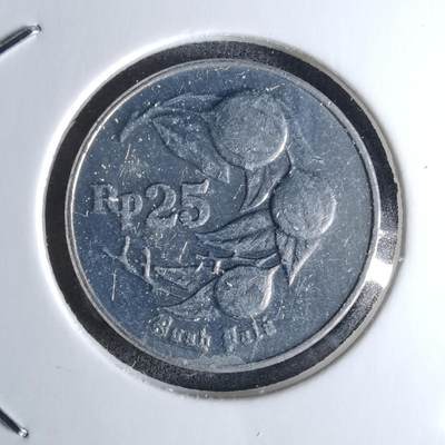 沼泽如烟--第1052场 - 印度尼西亚1993年25卢