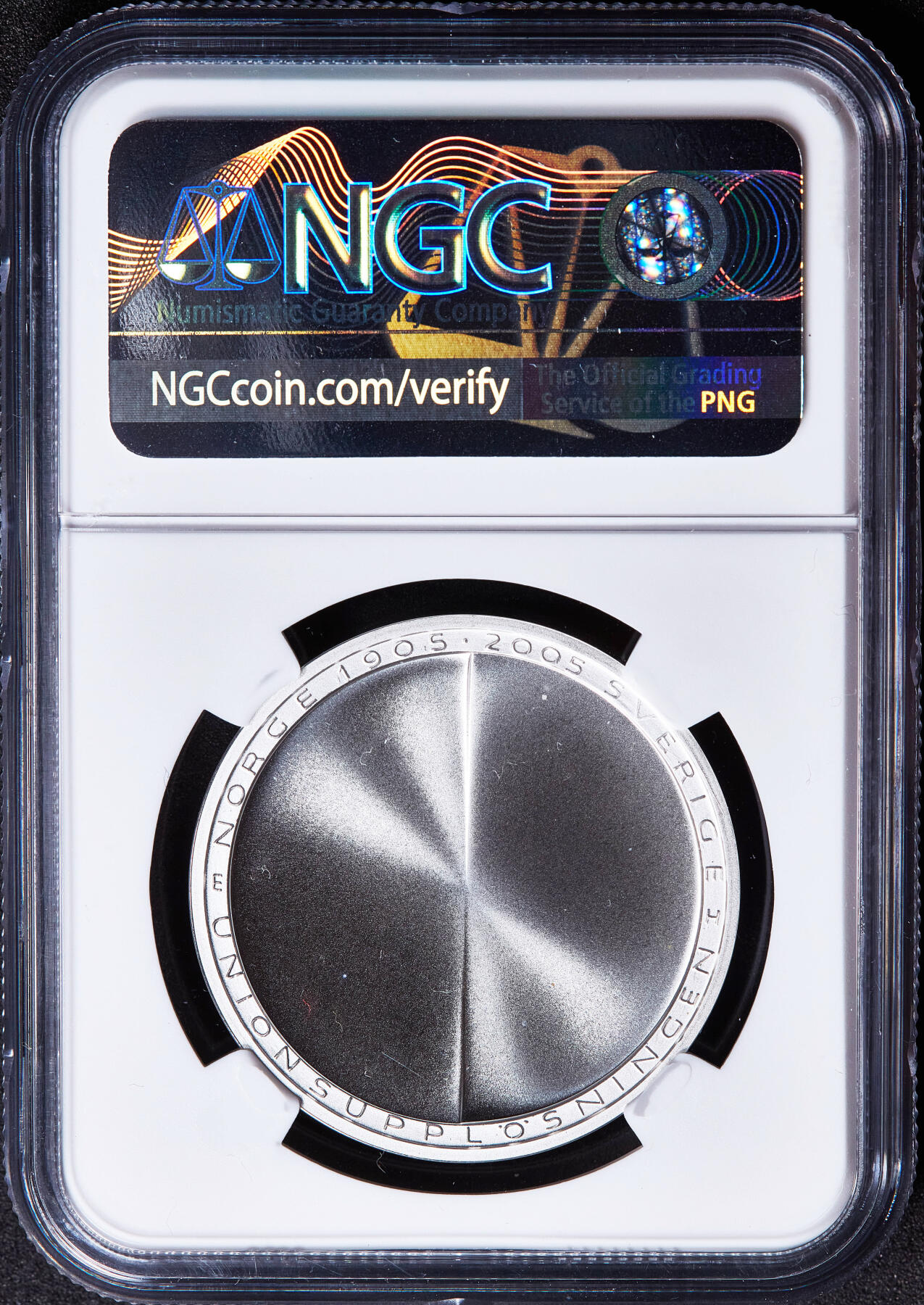 【俄甄集藏】满园春色-2026年(051)04-22星期三 晚 19:30 全场包邮 瑞典2005年纪念瑞典-挪威联盟解体一百周年200克朗银币，NGC MS69，设计精美，重27.03克，925银，发行量19494枚，季军