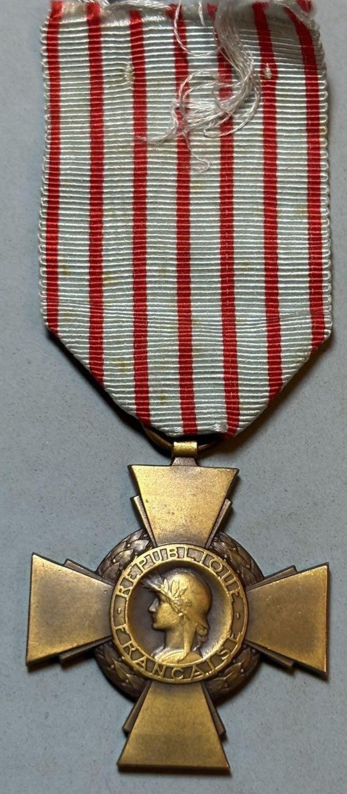盛世勋华——号角文化勋章邮票专场拍卖第314期 法国战斗十字奖章 早期版本