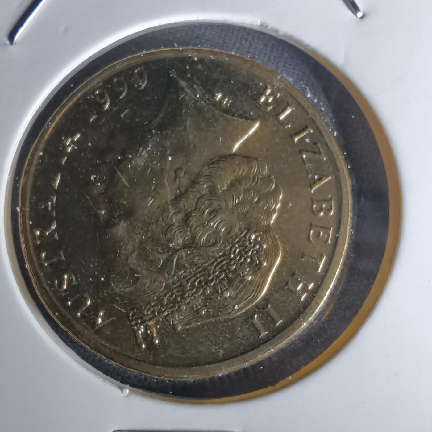 沼泽如烟--第1052场 澳大利亚1999年一元纪念币