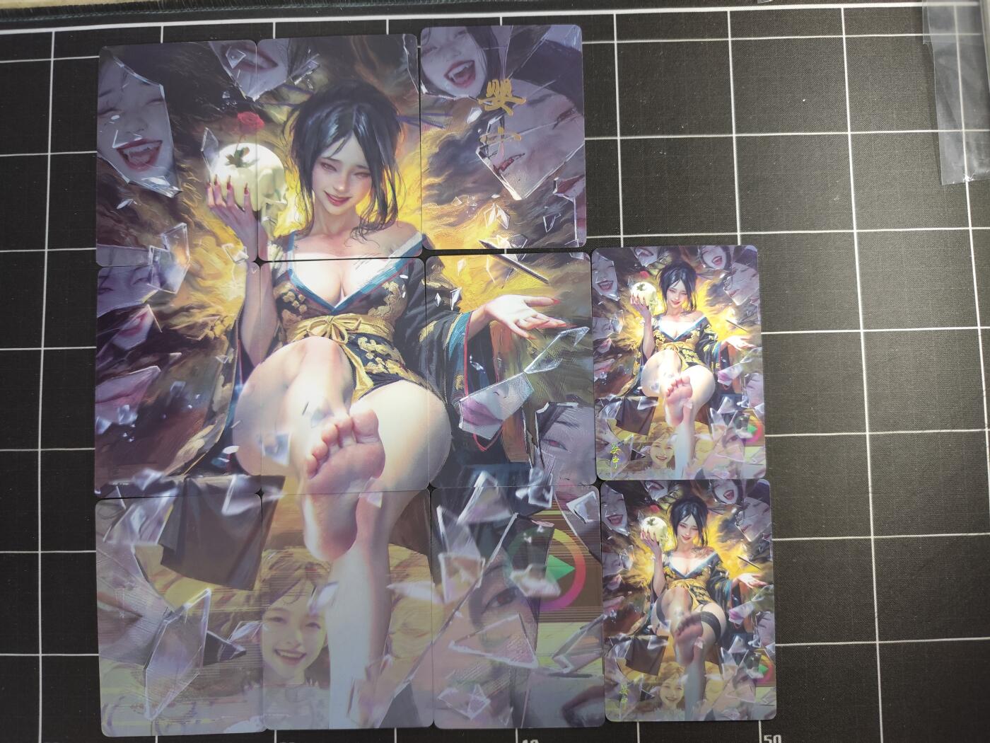 欢迎送拍、零成本上架，释放现金流，合理分配上拍卡品 【普卡9+2】ST刷子 婴宁一套9+2张  焱卡文化