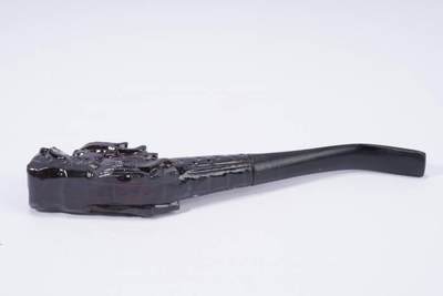 上海都达杂项专场102【全场包邮】  漆木龙头烟嘴63-347