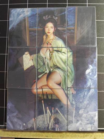 欢迎送拍、零成本上架，释放现金流，合理分配上拍卡品 - 【普卡九拼】ST刷子 林太太一套9张  焱卡文化