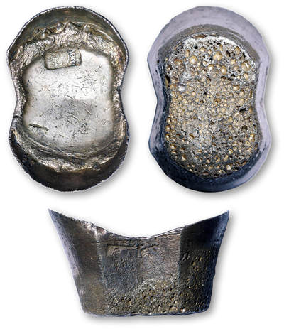 德泉缘2026年三亚春季拍卖会 - 清代 “厚记” 五十两银锭一枚   重1841g 裸