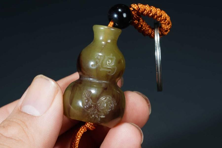 上海都达杂项专场八十一【全场包邮】  葫芦钥匙扣63-353