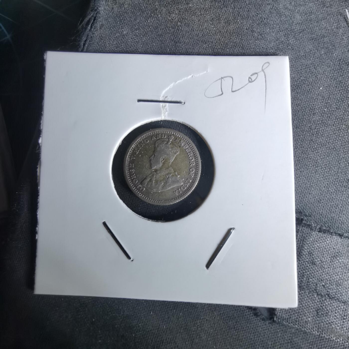 沼泽如烟--第1052场 英属海峡1935年五分银币