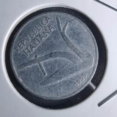 沼泽如烟--第1052场 - 意大利1955年10里拉