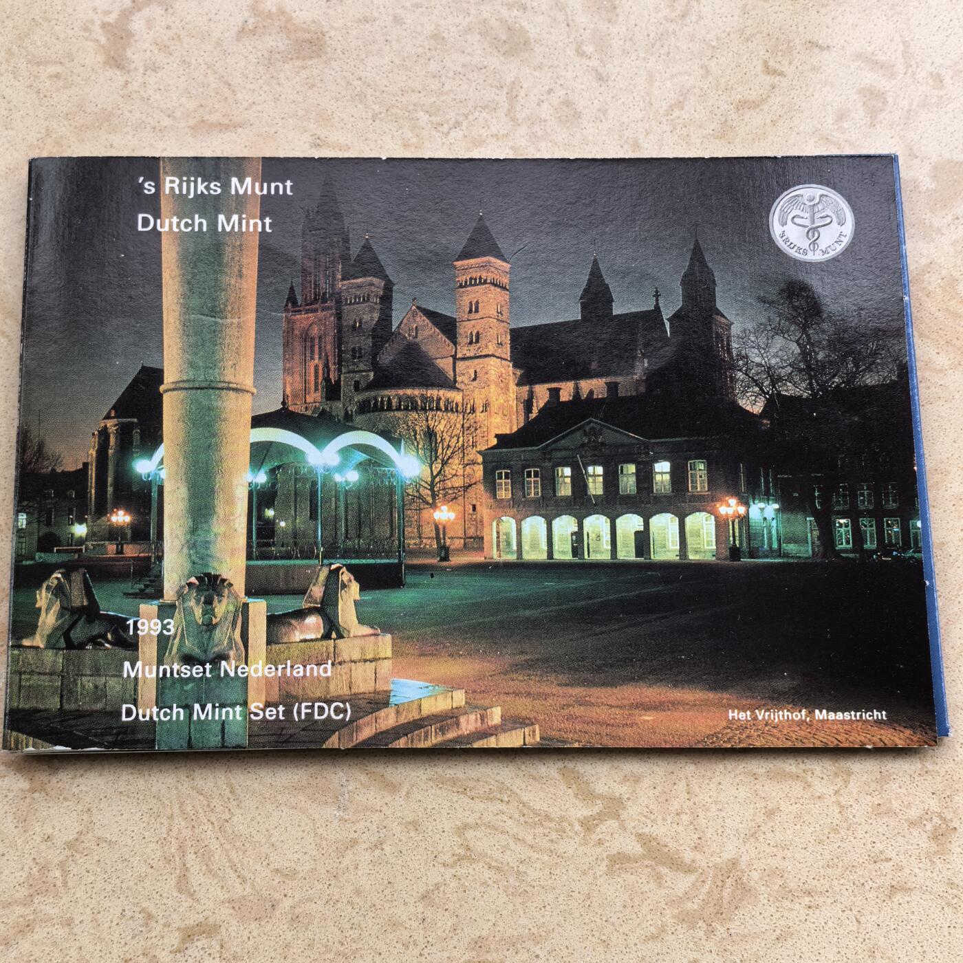 道一币馆币章第一百七十四场 原包装 荷兰1993年套币6枚+纪念章