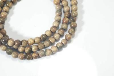 上海都达杂项专场102【全场包邮】  天然绿檀木0.6多圈圆珠手串63-316