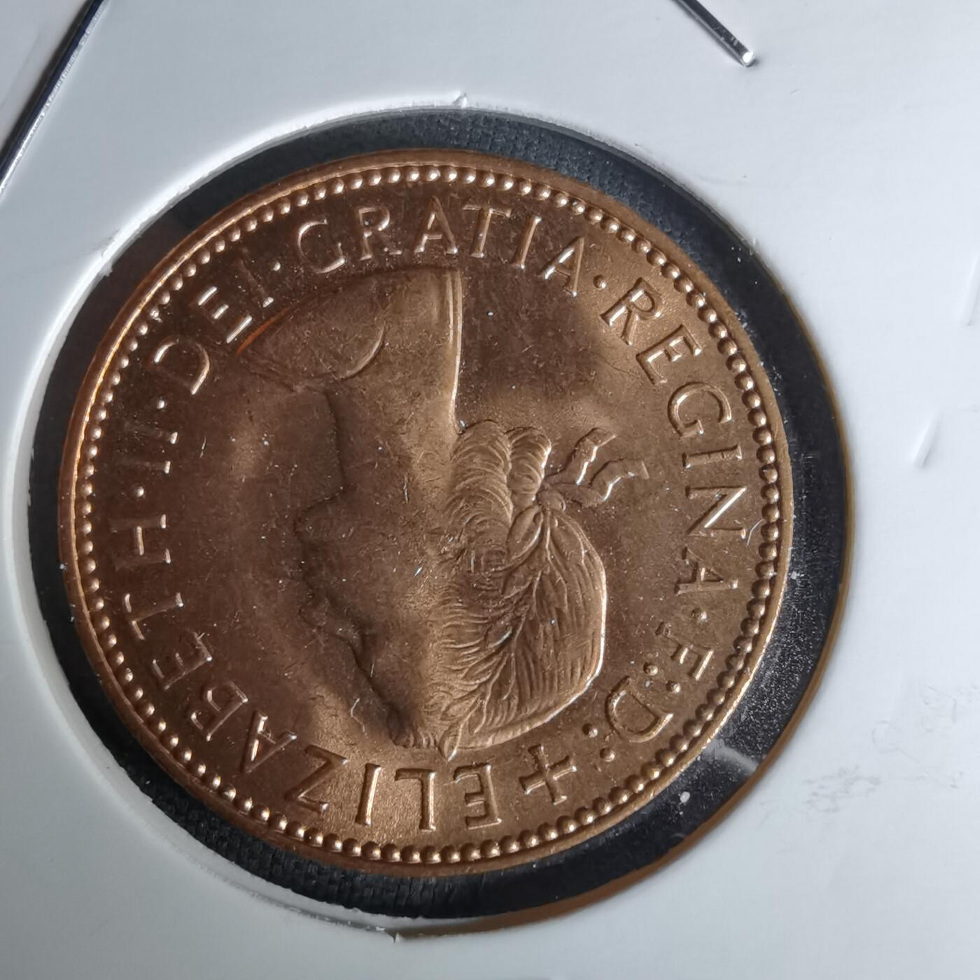 沼泽如烟--第1052场 英国1967年半便士