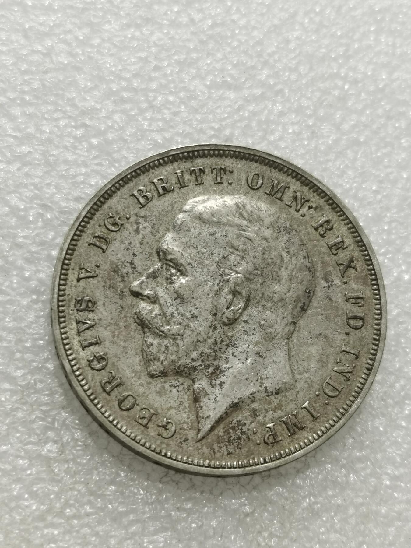 天下钱庄专场欢迎参拍 英国乔治五世木马剑银币