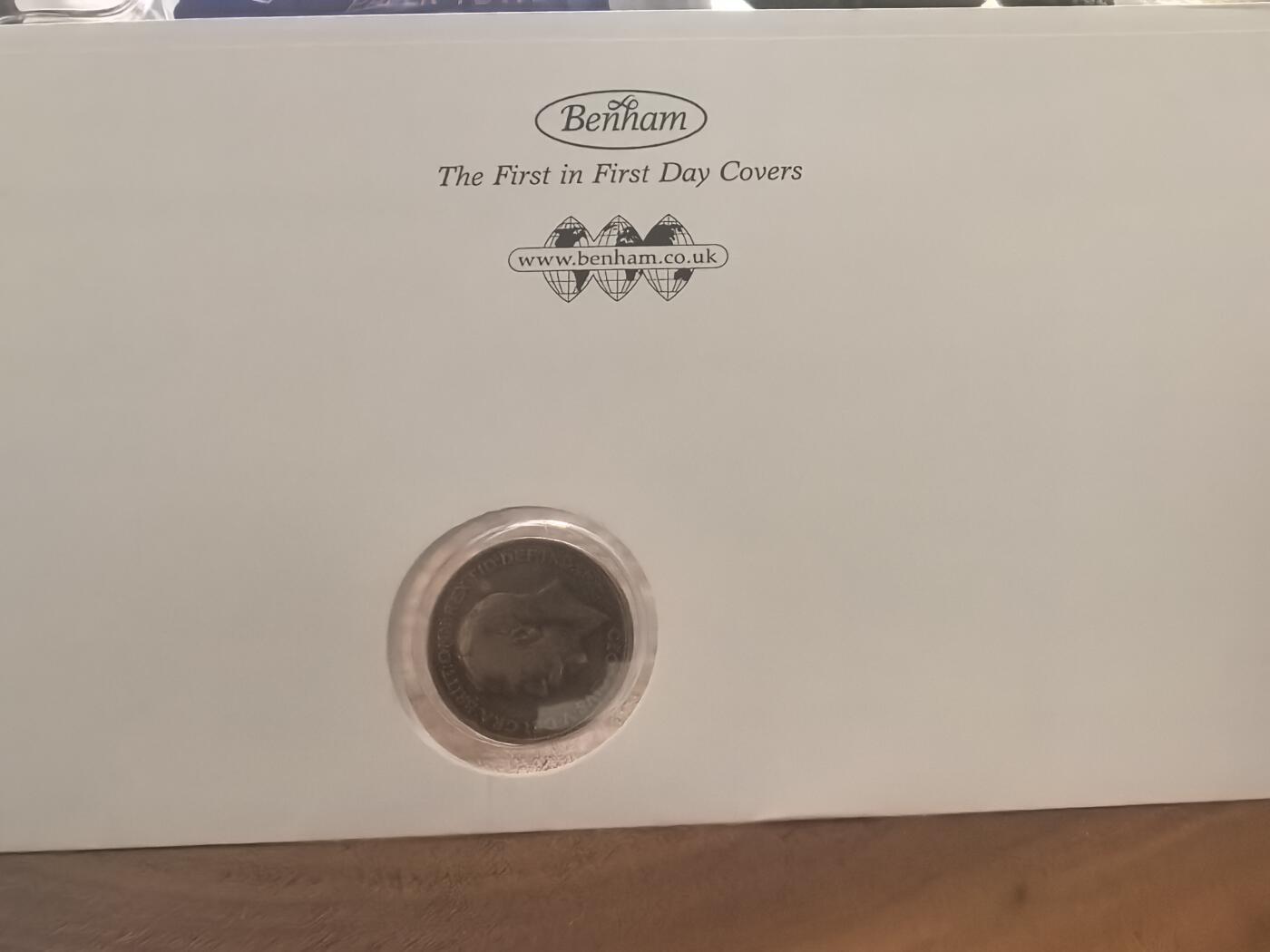 轻松集币无压力 英国乔五1便士本汉姆装帧首日封