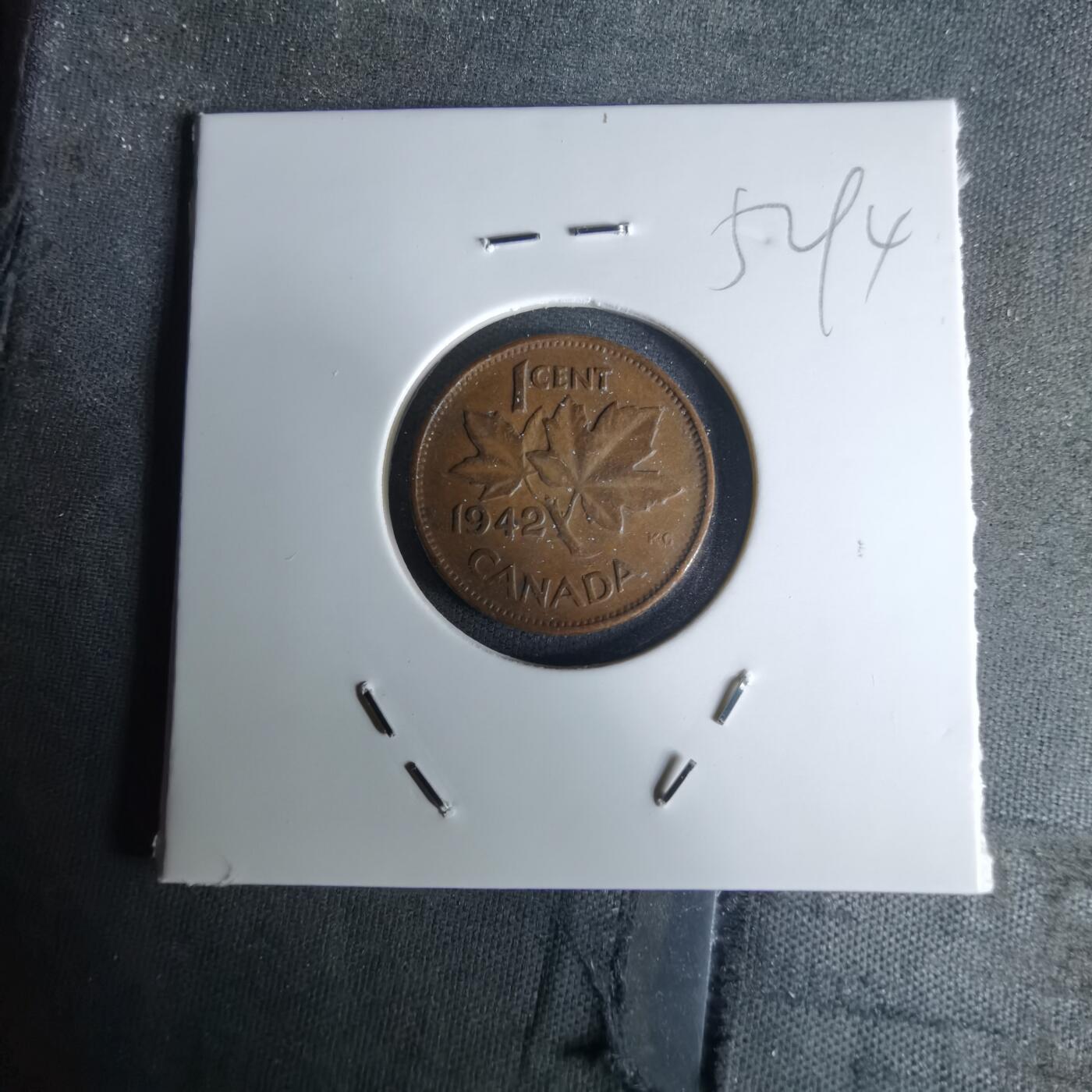 沼泽如烟--第1052场 加拿大1942年一分