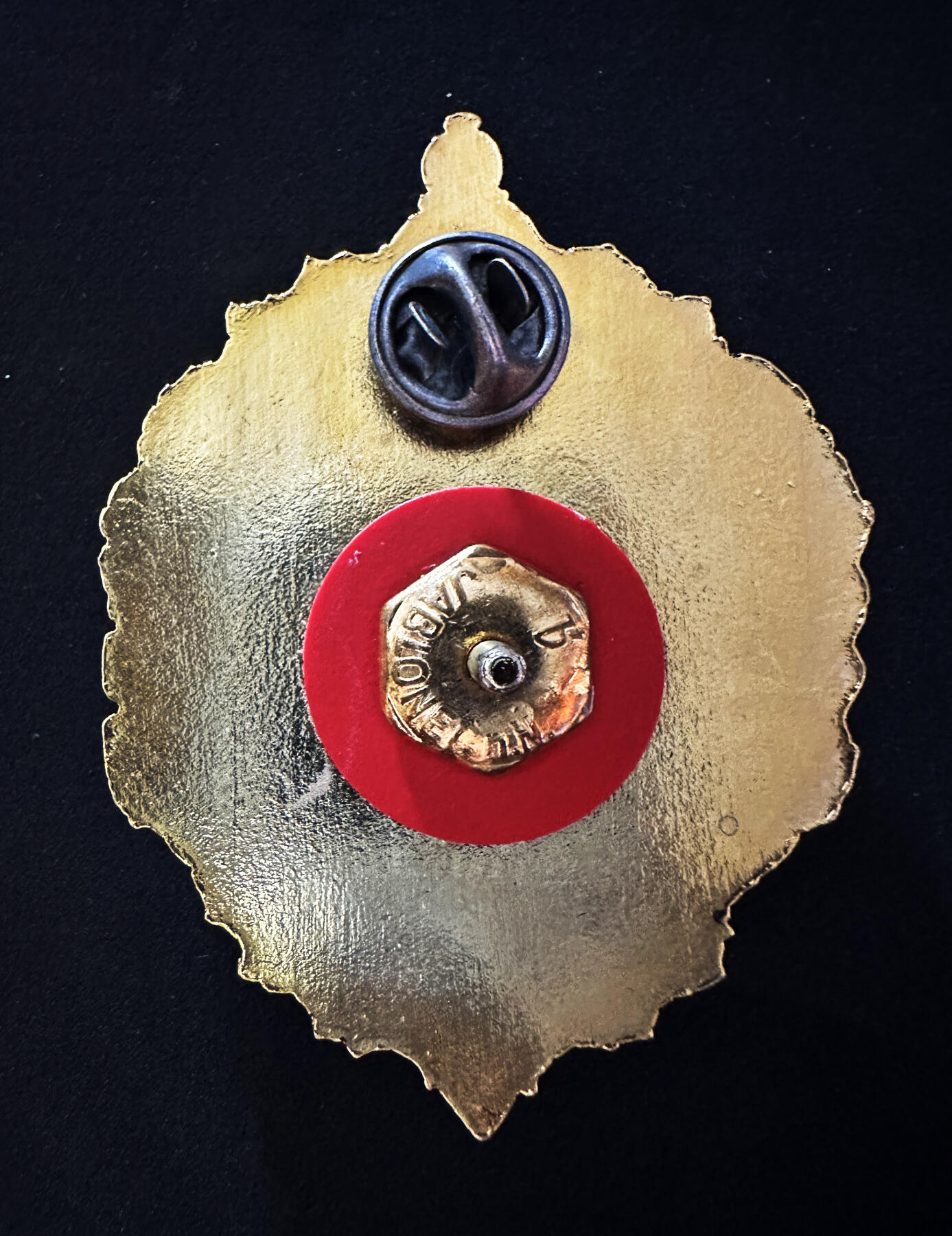 【俄甄集藏】满园春色-2026年(051)04-22星期三 晚 19:30 全场包邮 捷克军队总参谋部军官胸章，高：65mm，宽：48mm，重量：51.8克