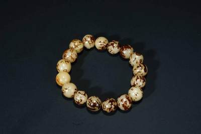 上海都达杂项专场102【全场包邮】  天然虎斑菩提手串65-121