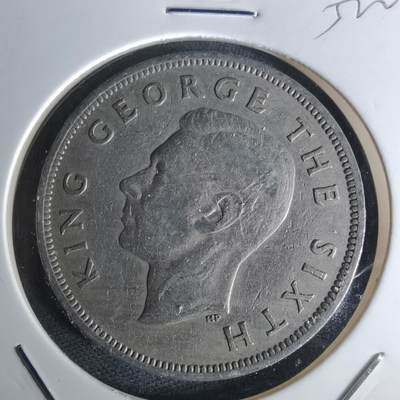 沼泽如烟--第1052场 - 新西兰1948年半克朗